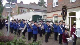 Muziekkorpsen  Intocht Airborne Wandeltocht Oosterbeek 2013 [upl. by Asli]