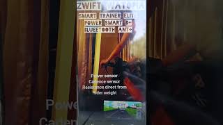 Zwift Smart Trainer Elite Smart B Power n Cadence sensor [upl. by Kunz]