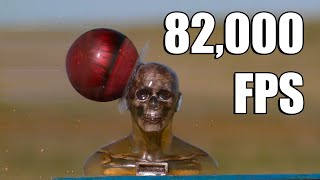 400 MPH Bowling Ball to the Dome with howridiculous  The Slow Mo Guys [upl. by Lajet494]