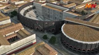 Teatro romano di Catania il video della ricostruzione in 3d [upl. by Oyam]