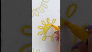 Satisfying Markers Coloring ASMR 🖍️ asmr coloring shorts [upl. by Hajin]