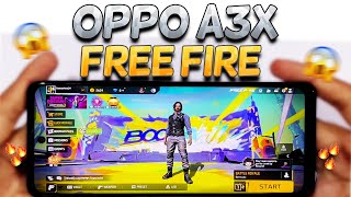 OPPO A3x Free Fire Test  Low FPS  Does it Lag [upl. by Aillij]