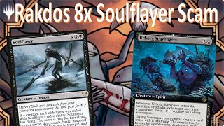 This 8x Soulflayer Scam Brew is Absolutely Sick  Aftermath MOM Modern  MTGO [upl. by Idroj]