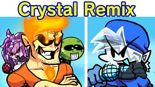 Friday Night Funkin Crystal 20 Remixes VS Week 16 FNF ModHard Pico Senpai Daddy Dearest [upl. by Sid315]