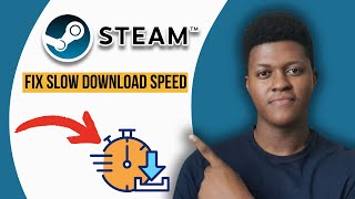 Steam Download Speed Slow Fix 2024 [upl. by Elleda783]