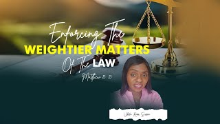 ENFORCING THE WEIGHTIER MATTERS OF THE LAW  DESTINY CHANGING PRAYERS WITH KEMI SAUANE 27102024 [upl. by Rossing335]