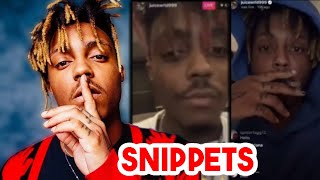 Juice WRLD Snippets that NEED to Release  Biscotti Toxic Humans Aquafina [upl. by Ignatz840]