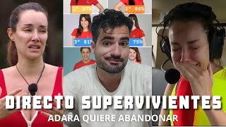 SUPERVIVIENTES ALL STARS  GALA 1 ADARA quiere ABANDONAR el REALITY  Hablamos de tele [upl. by Cordi]