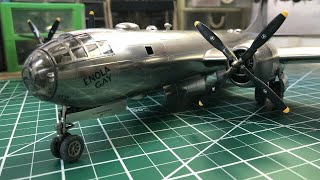 Building Academy B29 Bomber In 172 Scale From Start to Finish [upl. by Deirdra]