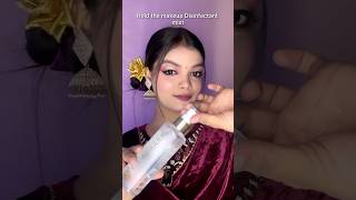 Tried the Viral PERENNE makeup disinfectant mist ✨  is it worth it or not  🤯  youtubeshorts [upl. by Chimene]