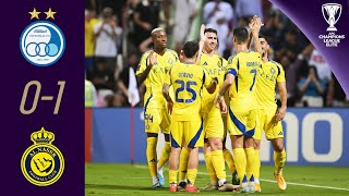 Laporte ensures win  Esteghlal FCIRN  Al Nassr KSA  Highlights  AFC Champions League Elite™ [upl. by Emmey]