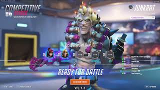 AQUAMARINE JUNKRAT GAMEPLAY  OVERWATCH 2 SEASON 12 [upl. by Nagud]