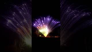 130 Shots Spring Ballet Fireworks Fan Cake fireworks2023 fireworkscake [upl. by Nwahsid]