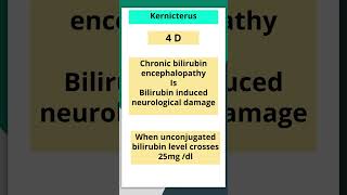 Mnemonics for kernicterus pediatricnursing newborn jaundice mbbs neetpg neet2024 inicet fmge [upl. by Zeph]