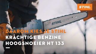 Krachtige benzine hoogsnoeier STIHL HT 133 [upl. by Otrebcire]