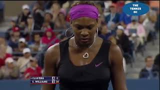 Serena Williams v Kim Clijsters  2009 US Open SF Highlights [upl. by Elletsirhc]