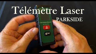 Télémètre Laser PARKSIDE de chez Lidl  Unboxingpgx [upl. by Ahsilad]