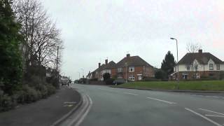 Driving On Masons Drive Blackpole Road Field Road amp Pine Way Worcester England 26th February 2013 [upl. by Fredra]