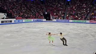 Caroline SoucisseShane Firus 2024 FS WC FD fancam [upl. by Aisor]