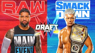 The WWE Draft Has A MAJOR Problem [upl. by Cleary]