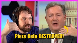 Liberal DESTROYS Piers Morgan During HEATED Panel [upl. by Nylsor]