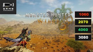 Monster Hunter Wilds Beta Tested On The RTX 3080 4060 2070 amp GTX 1060 [upl. by Fabriane]