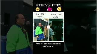 HTTP vs HTTPS quotSquot make big difference shorts http https [upl. by Pascoe]