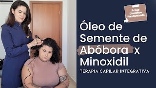 Óleo de semente de abóbora x Minoxidil na terapia capilar IntegrativaMayraLeiteOficial [upl. by Sadick]