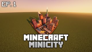 Building A Mini City In Minecraft  Ep 1  Beginning The City  Minecraft Timelapse [upl. by Carolann449]