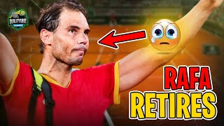 🎾Rafael Nadal Confirms RETIREMENT From Tennis [upl. by Sesilu]