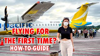 FLYING FOR THE FIRST TIME Domestic Travel Tip Airport Walk Flight Preparation  Jen Barangan [upl. by Nahtnaoj635]