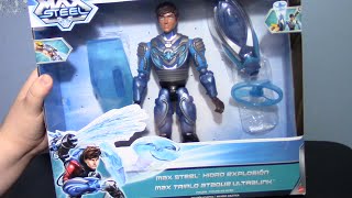 Max Steel 2013 Hydro Explosion Max Figure Review [upl. by Enelrac]