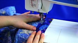 How to keep elastic waistbands from twisting in skirts  Quick sewing tips by Sewing Bee Fabrics [upl. by Idnew]