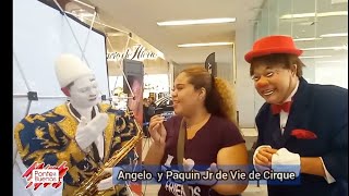 Entrevista Con Angelo y Paquin Jr de Vie de Cirque para Ponte de Buenas VieDeCirque 🔥💥👐💕👌🎪 [upl. by Noramac40]