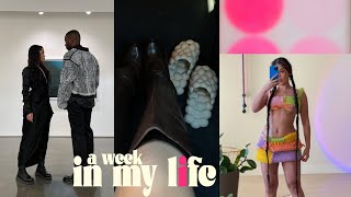 a week in my life VLOG  how i shoot for brands my go to hairstyles GRWM [upl. by Gaspard104]