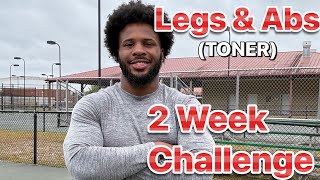 Legs amp Abs Toner  2 Week Challenge [upl. by Alyam55]