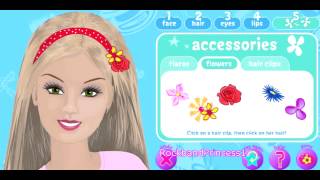 Barbie Makeover Magic Game [upl. by Attevad]