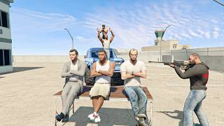 MISSION Save Franklin In GTA5   Lekin Kaise   Indian Bike Driving 3D [upl. by Yrocal541]