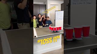 Spinning Pong Toss familygames gameshorts pingpong spinning [upl. by Idnarb101]