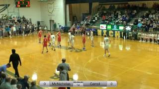 McNicholas vs Carroll Mens Basketball [upl. by Alaik]