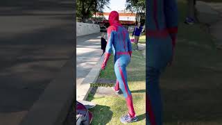 Homem aranha fazendo as crianças felizes [upl. by Beshore]