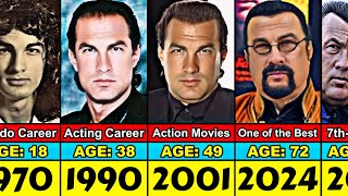 Steven Seagal Transformation From 0 to 72 Year Old [upl. by Boswall]