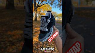 Lace Swap  Jordan 4 Fear 2024 Part 1 [upl. by Anitsyrk367]