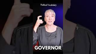 How To Sign Governor governor asl aslinterpreter aslstudent learntosign signoftheday usa [upl. by Aroz519]