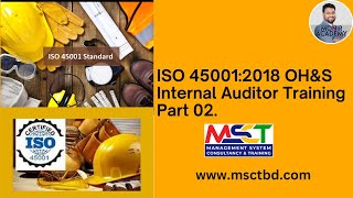 ISO 450012018 OHampS Internal Auditor Training Part 2 [upl. by Saunderson]