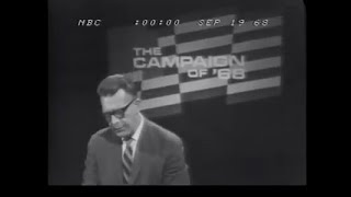 The Huntley Brinkley Report September 19th 1968 [upl. by Kan]