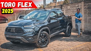 FIAT TORO 2025 flex ALL BLACK  a mais bonita [upl. by Elephus]