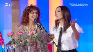 Sanremo 2024  Annalisa quotSINCERAMENTEquot Cover di Gaia Gentile La Volta Buona Rai1 [upl. by Lilly]