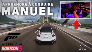 COMMENT CONDUIRE MANUEL DANS FORZA HORIZON 5  Réglage Volant Tuto débutants amp [upl. by Cointon]