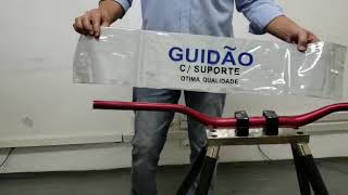 Teste resistência Guidão Oxxy X guidão Tipo Oxxy [upl. by Enneirb596]